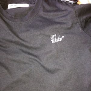 Off white tee shirt